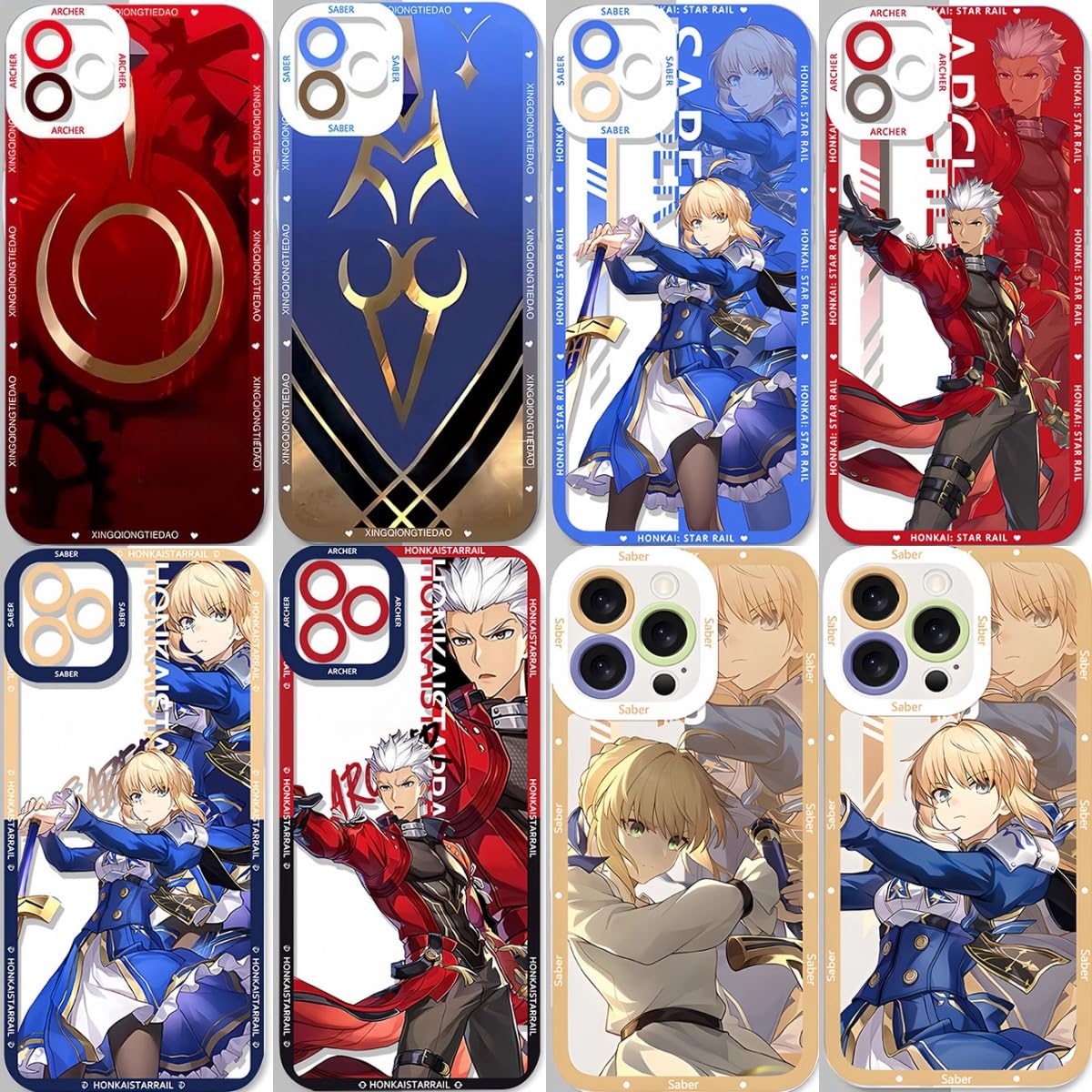 Amazon.co.jp: iPhoneケース 崩壊：スターレイル Fate スマホケース